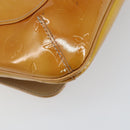 LOUIS VUITTON Monogram Vernis Thompson Street Bag Beige M91301 LV Auth yk19727-9