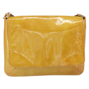 LOUIS VUITTON Monogram Vernis Thompson Street Bag Beige M91301 LV Auth yk19727-13