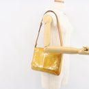 LOUIS VUITTON Monogram Vernis Thompson Street Bag Beige M91301 LV Auth yk19727-21