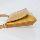 LOUIS VUITTON Monogram Vernis Thompson Street Bag Beige M91301 LV Auth yk19727-4