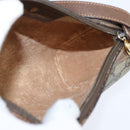 GUCCI GG Supreme Web Sherry Line Bag PVC Beige Gold 89 02 018 Auth yk19730-17