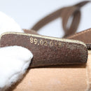 GUCCI GG Supreme Web Sherry Line Bag PVC Beige Gold 89 02 018 Auth yk19730-19