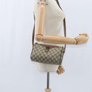GUCCI GG Supreme Web Sherry Line Bag PVC Beige Gold 89 02 018 Auth yk19730-20