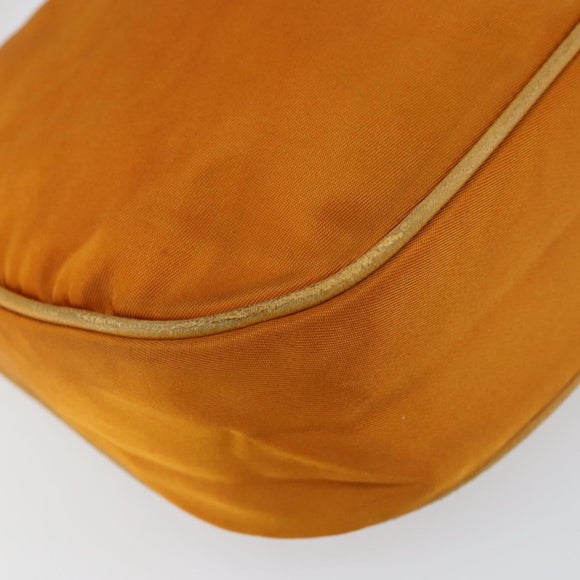 PRADA Shoulder Bag Nylon Orange Auth yk19732