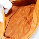 PRADA Shoulder Bag Nylon Orange Auth yk19732-10