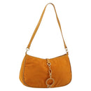 PRADA Shoulder Bag Nylon Orange Auth yk19732-1