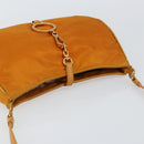 PRADA Shoulder Bag Nylon Orange Auth yk19732-6