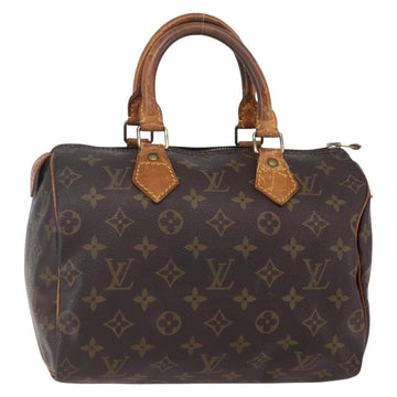 LOUIS VUITTON Monogram Speedy 25 Hand Bag M41528 LV Auth yk19734