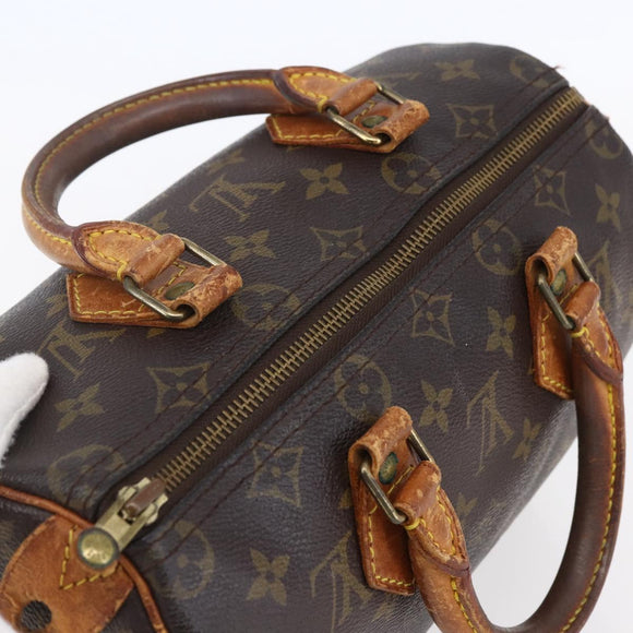 LOUIS VUITTON Monogram Speedy 25 Hand Bag M41528 LV Auth yk19734