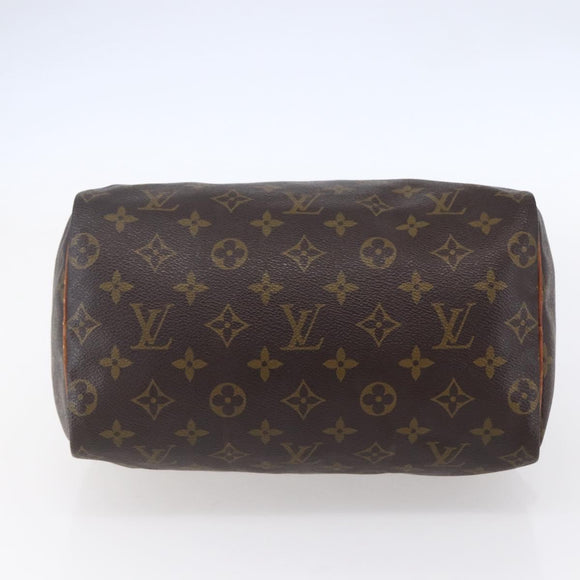 LOUIS VUITTON Monogram Speedy 25 Hand Bag M41528 LV Auth yk19734