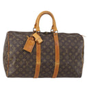 LOUIS VUITTON Monogram Keepall 45 Boston Bag M41428 LV Auth yk19735-1
