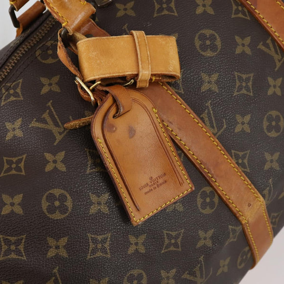 LOUIS VUITTON Monogram Keepall 45 Boston Bag M41428 LV Auth yk19735