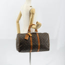 LOUIS VUITTON Monogram Keepall 45 Boston Bag M41428 LV Auth yk19735-23