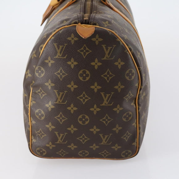 LOUIS VUITTON Monogram Keepall 45 Boston Bag M41428 LV Auth yk19735