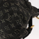 LOUIS VUITTON Monogram Denim Neo Cabby MM Bag 2way Black M95351 LV Auth yk19739-19