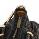 LOUIS VUITTON Monogram Denim Neo Cabby MM Bag 2way Black M95351 LV Auth yk19739-20