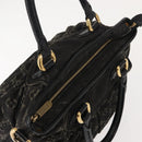 LOUIS VUITTON Monogram Denim Neo Cabby MM Bag 2way Black M95351 LV Auth yk19739-6