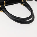 LOUIS VUITTON Monogram Denim Neo Cabby MM Bag 2way Black M95351 LV Auth yk19739-7