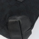 GUCCI GG Canvas Tote Bag Black 019 0402 Auth yk19746-8