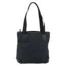 GUCCI GG Canvas Tote Bag Black 019 0402 Auth yk19746-2