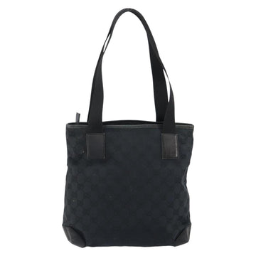 GUCCI GG Canvas Tote Bag Black 019 0402 Auth yk19746 - 0