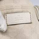GUCCI GG Canvas Tote Bag White Beige 189669 Auth yk19750-17