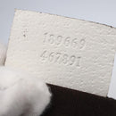 GUCCI GG Canvas Tote Bag White Beige 189669 Auth yk19750-12