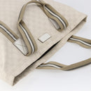GUCCI GG Canvas Tote Bag White Beige 189669 Auth yk19750-6