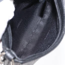 LOEWE Accessory Pouch Leather Black Silver Auth yk19756-10