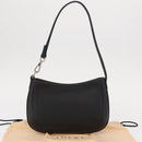 LOEWE Accessory Pouch Leather Black Silver Auth yk19756-12