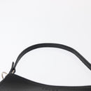 LOEWE Accessory Pouch Leather Black Silver Auth yk19756-8