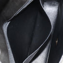 CHANEL Matelasse Chain Hand Bag Lamb Skin Black Gold CC Auth yk19760V-25