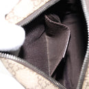 GUCCI GG Supreme Shoulder Bag PVC Beige Silver 122754 Auth yk19762-21