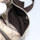 GUCCI GG Supreme Shoulder Bag PVC Beige Silver 122754 Auth yk19762-22