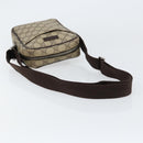 GUCCI GG Supreme Shoulder Bag PVC Beige Silver 122754 Auth yk19762-7