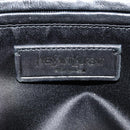 SAINT LAURENT Shoulder Bag Leather Black Silver 227747 Auth yk19763V-17