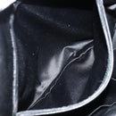 SAINT LAURENT Shoulder Bag Leather Black Silver 227747 Auth yk19763V-23