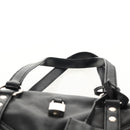 SAINT LAURENT Shoulder Bag Leather Black Silver 227747 Auth yk19763V-8