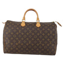 LOUIS VUITTON Monogram Speedy 40 Hand Bag M41522 LV Auth yk19765A-13