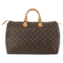 LOUIS VUITTON Monogram Speedy 40 Hand Bag M41522 LV Auth yk19765A-2