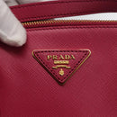 PRADA Galleria Hand Bag Safiano leather 2way Pink Gold Auth yk19769-20