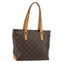 LOUIS VUITTON Monogram Cabas Piano Tote Bag M51148 LV Auth yk19770-1