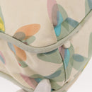 CHANEL Tote Bag Canvas White Silver CC Auth yk19774-11