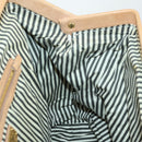 Miu Miu Tote Bag Leather Beige Gold Auth yk19778-18