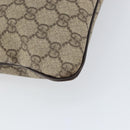 GUCCI GG Supreme Shoulder Bag PVC Beige Gold 201446 Auth yk19779-17