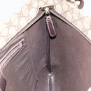 GUCCI GG Supreme Shoulder Bag PVC Beige Gold 201446 Auth yk19779-20