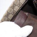 GUCCI GG Supreme Shoulder Bag PVC Beige Gold 201446 Auth yk19779-12