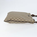 GUCCI GG Supreme Shoulder Bag PVC Beige Gold 201446 Auth yk19779-3