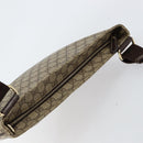 GUCCI GG Supreme Shoulder Bag PVC Beige Gold 201446 Auth yk19779-6