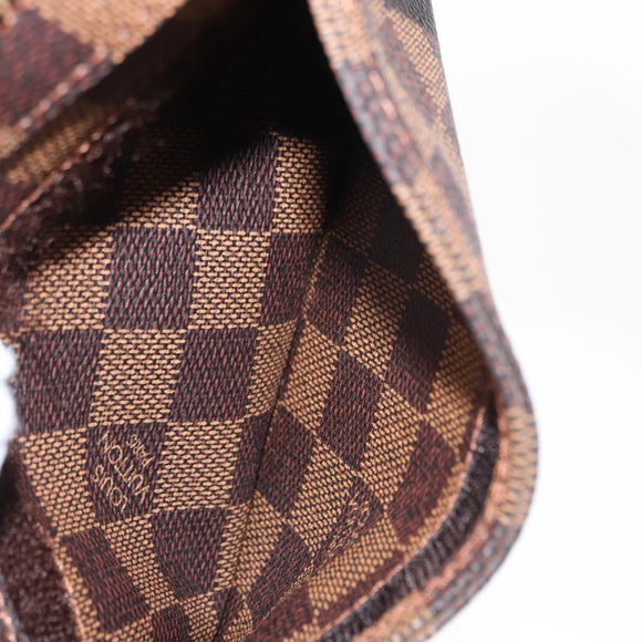 LOUIS VUITTON Damier Ebene Geronimos Umhängetasche N51994 LV Auth yk19788